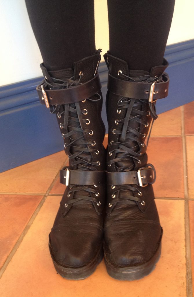 'Steampunk' boots $240